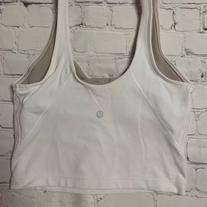 White Lululemon Align Tank Top